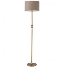 Tivoli lampa podłogowa patynowy mosiądz 1x60W E27
